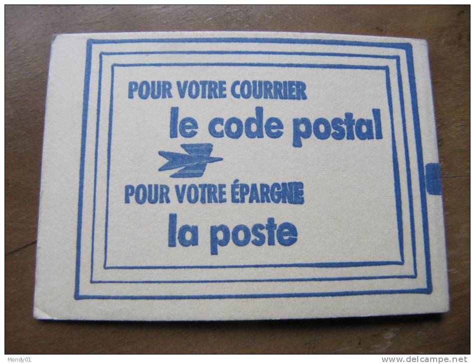 2-1501 Carnet Non Ouvert De 8 Vignettes 1976 Code Postal Strasbourg 67100 Vignette Label Campagne Pub - Postcode