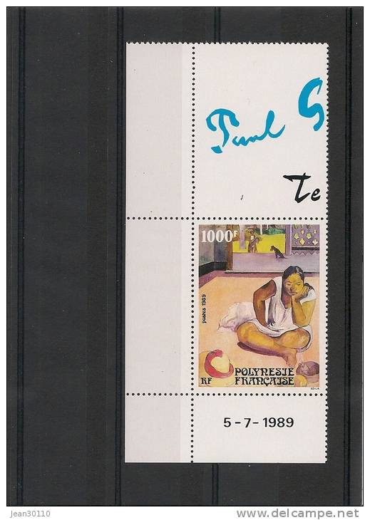 POLYNÉSIE   Année 1989  N° Y/T :346** Côte 31,70 € - Neufs