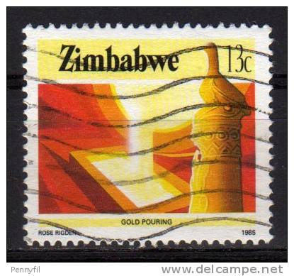 ZIMBABWE - 1985 YT 90 USED - Zimbabwe (1980-...)