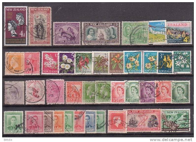 Neuseeland-Lot  (1296)* - Colecciones & Series