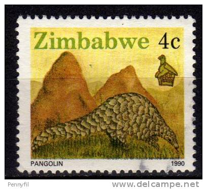 ZIMBABWE - 1990 YT 195 USED - Zimbabwe (1980-...)