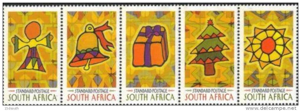 South Africa - 1998 Christmas Set (**) # SG 1094a , Mi 1169-1173 - Nuevos