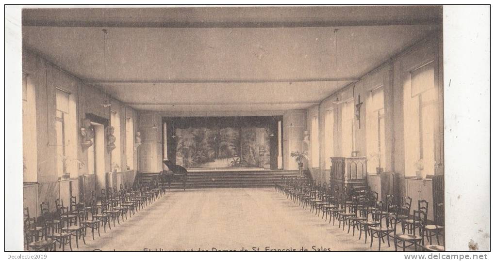 BR55255 Salle De Recreation Etablissement Des Dames De Saint Francois Leuze  2 Scans - Leuze-en-Hainaut