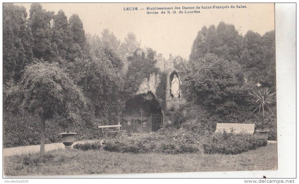 BR55292 Etablissement Des Dames De Saint Francois De Sales Leuze    2 Scans - Leuze-en-Hainaut