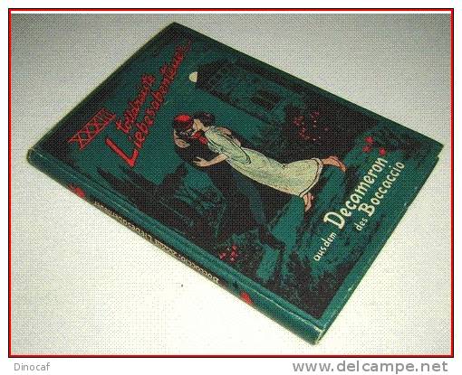 Boccaccio / Stöber, 33 LIEBESGESCHICHTEN U. TOLLDREISTE ABENTEUER, 1943 - Altri & Non Classificati