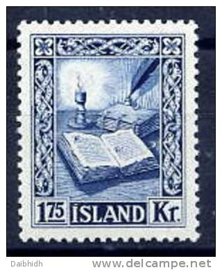 ICELAND 1953 Manuscripts 1k75  MNH (**) - Unused Stamps