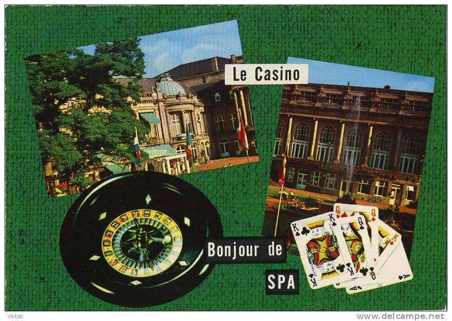 SPA :  Le Casino (  Carte De Jeux - Speelkaarten )  (  Groot Formaat ) - Cartes à Jouer