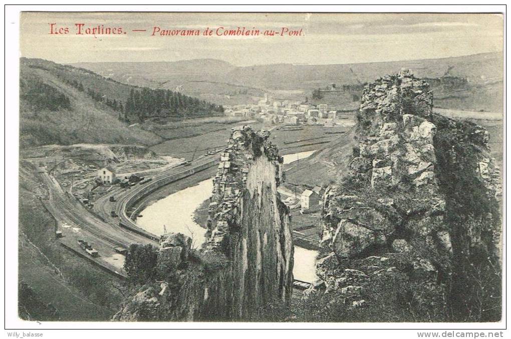 Postkaart / Carte Postale "Comblain-au-Ponts - Panorama - Les Tartines" - Comblain-au-Pont