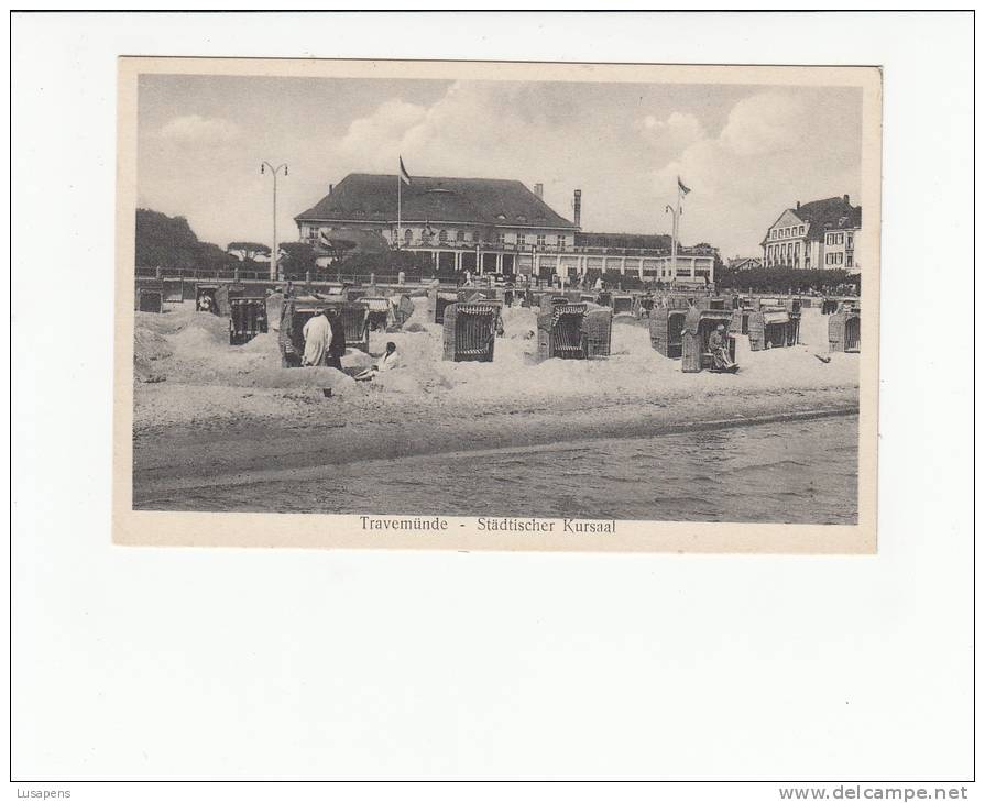 DEUTSCHLAND - [OF #12070] - TRAVEMÜDE - STADTISCHER KURSAAL - Luebeck-Travemuende