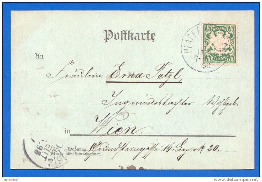 Deutschland; Mindelheim; Gruss Aus AK; 1898 - Mindelheim