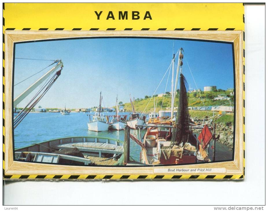 (06) Postcard View Folder - Depliant De Carte Postale - NSW - Yamba - Northern Rivers