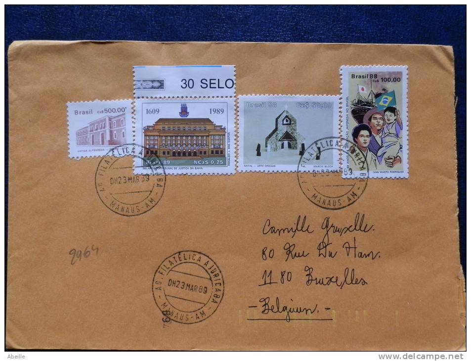 A2964   LETTRE  POUR LA  BELG. - Storia Postale