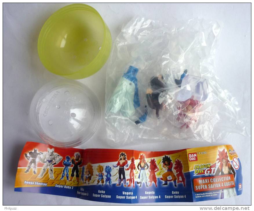 FIGURINE GASHAPON - DRAGON BALL Z - DBZ GT -  DBZ GOGOTA - Dragon Ball