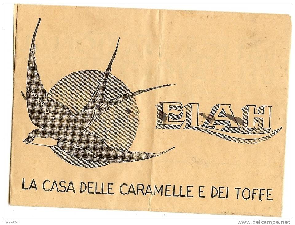 LBL15 - ITALIE - TELEGRAMME ILLUSTRE " CARAMELLE ELAH" AOUT 1938 - Sonstige & Ohne Zuordnung