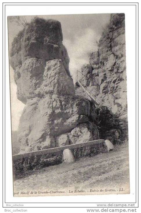 Massif De La Grande Chartreuse - Les Echelles - Entrée Des Grottes, L.L. N° 208 - Les Echelles