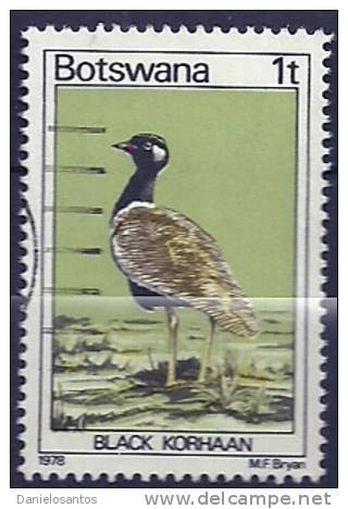 Botswana 1978 Birds Aves Oiseaux Vegels - Bustards - White-quilled Bustard - Eupodotis Afraoides  Canc - Cigognes & échassiers