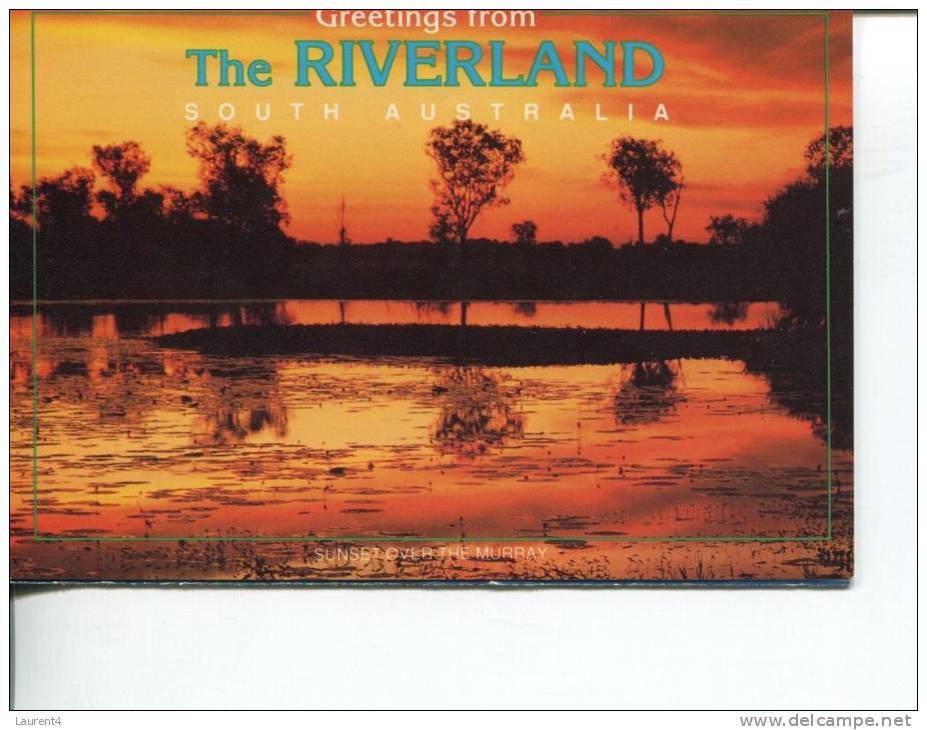 (07) Postcard View Folder - Depliant De Carte Postale - SA - The Riverland - Autres & Non Classés