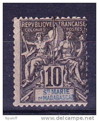 Sainte Marie De Madagascar  N°5  Neuf Charniere - Unused Stamps