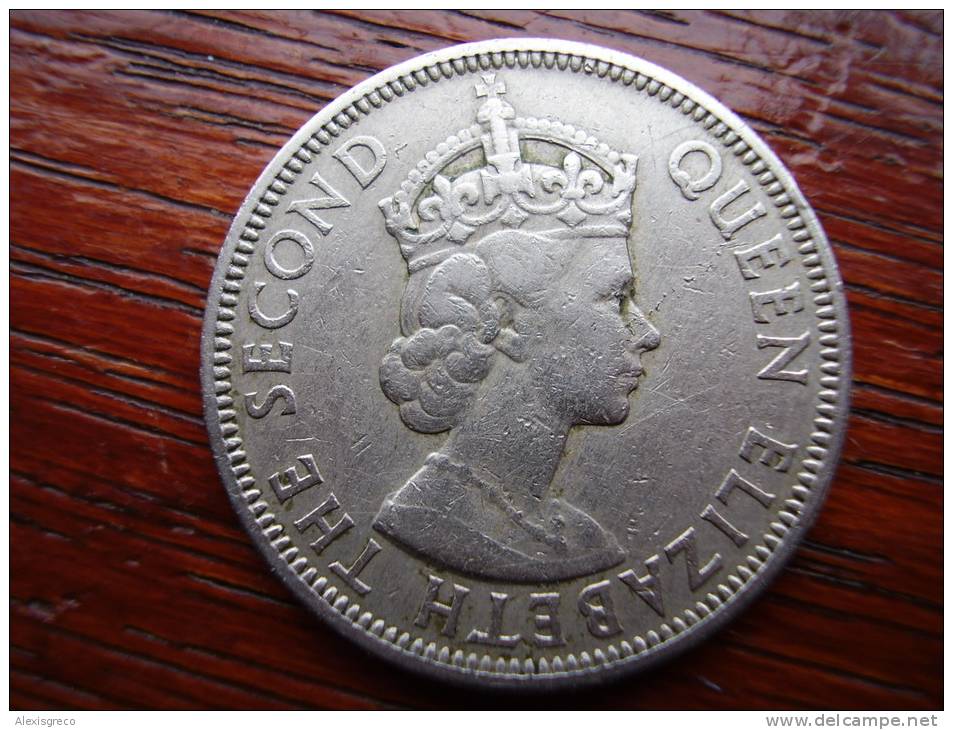 SEYCHELLES 1969 ONE RUPEE Copper-nickel Coin USED In Fine Condition. - Seychellen