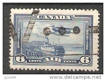 Canada  1937  King George VI  (o) Airmail - Poste Aérienne