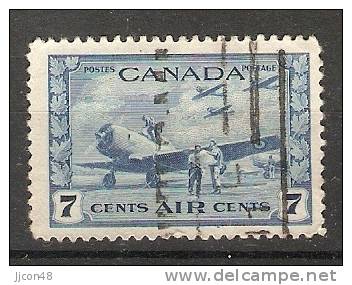 Canada  1943  King George VI  (o) Airmail - Poste Aérienne