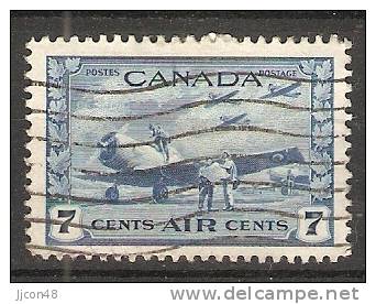 Canada  1943  King George VI  (o) Airmail - Poste Aérienne