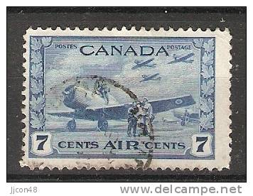 Canada  1943  King George VI  (o) Airmail - Poste Aérienne