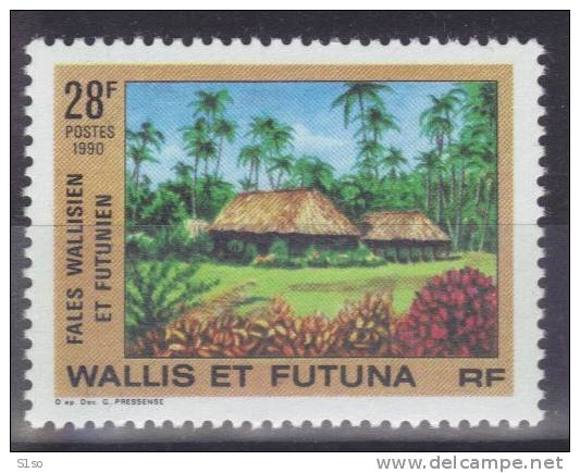 WALLIS Et FUTUNA 1990  --  Poste Yvert  N°  402  --  Neuf  Sans  Charnière -- Cote 1,00 €uro --- - Unused Stamps
