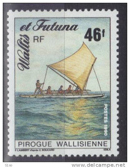 WALLIS Et FUTUNA 1990  --  Poste Yvert  N°  404  --  Neuf  Sans  Charnière -- Cote 1,50 €uros --- - Ongebruikt