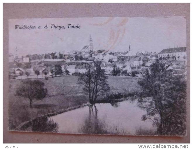 AK WAIDHOFEN A.d.Thaya 1920  //  D*7024 - Waidhofen An Der Thaya