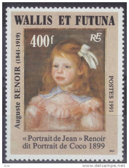 WALLIS Et FUTUNA 1991  --  Poste Yvert  N°  411  --  Neuf  Sans  Charnière -- Cote 11,60  €uros --- - Unused Stamps