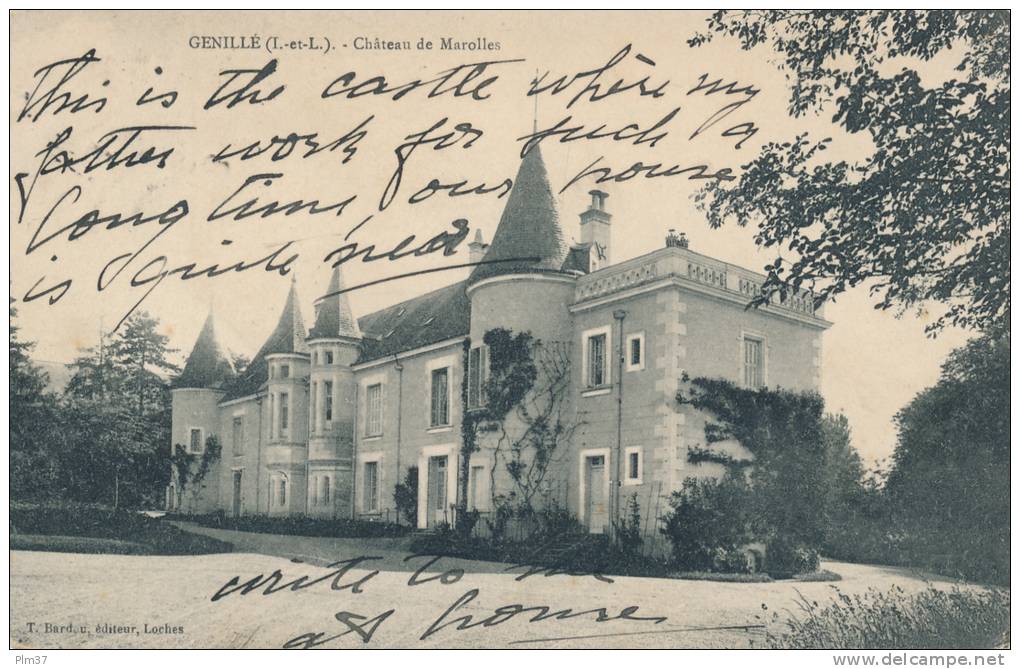 GENILLE -  Chateau De Marolles - Genillé