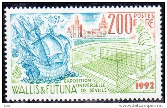 WALLIS Et FUTUNA 1992  --  Poste Yvert  N°  429  --  Neuf  Sans  Charnière -- Cote 5,80  €uros --- - Ungebraucht