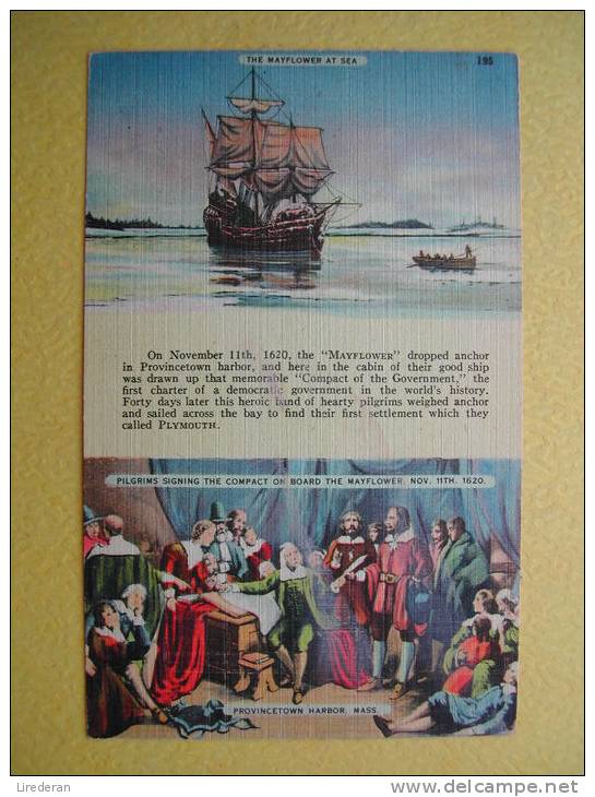 Le Mayflower. - Storia