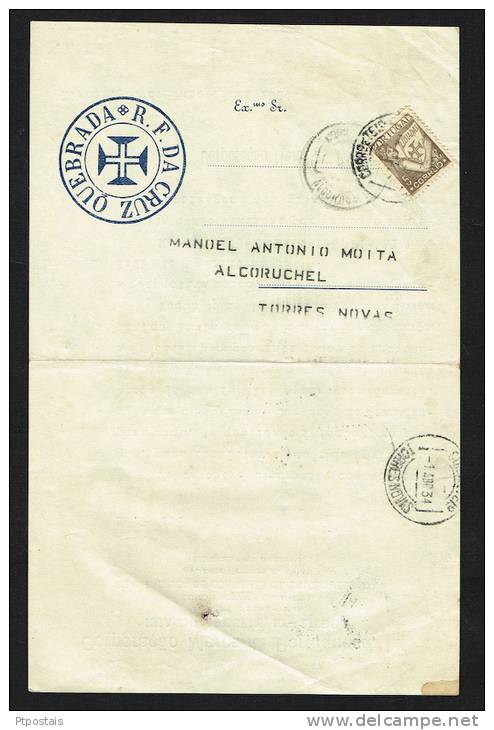 PORTUGAL - Carta Publicitária Corporação Mercantil Portuguesa, Lda. Lisboa - Alcorochel - Cartas & Documentos