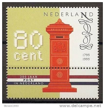 NETHERLANDS 1999 - 200 Years Postal Service - MNH - Unused Stamps