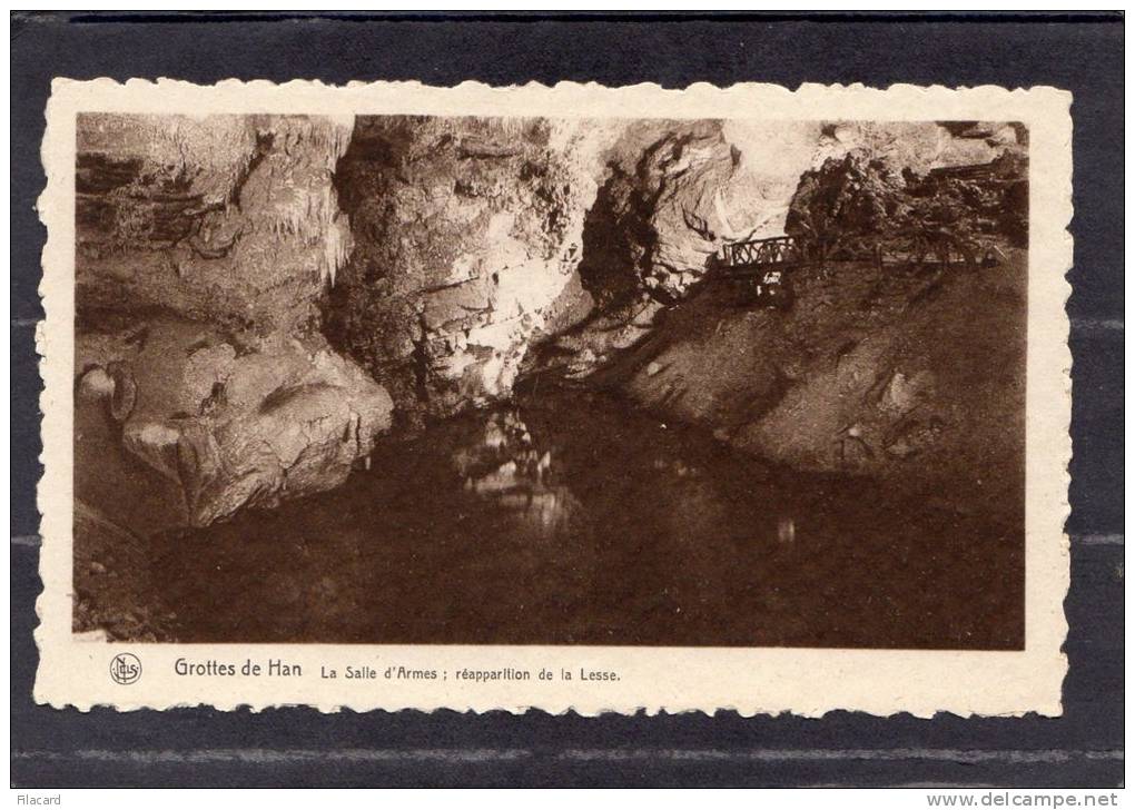 36263   Belgio,    Grottes  De  Han  -  La  Salle  D"Armes : Reapparition De La  Lesse,  NV - Rochefort