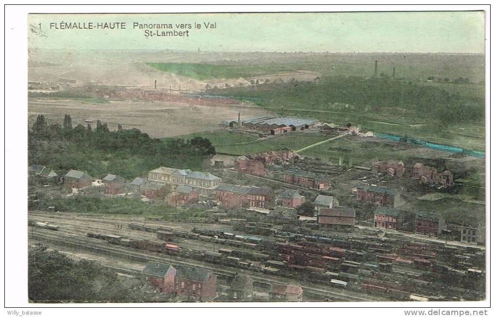 Postkaart / Carte Postale "Flémalle Haute - Panorama Vers Le Val St Lambert" - Flémalle