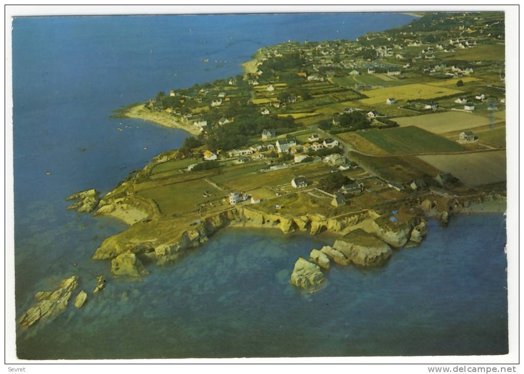 PIRIAC SUR MER. - Le Sémaphore Et Vue Générale.  CPM. - Piriac Sur Mer