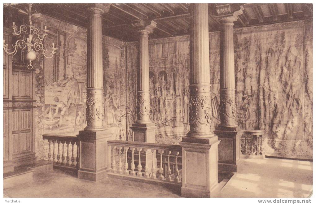 Château De GAESBEEK - Salle Des Archives - Escalier Dit De Hornes - Tapisseries Bruxelloises Du XVIe Siècle. - Lennik