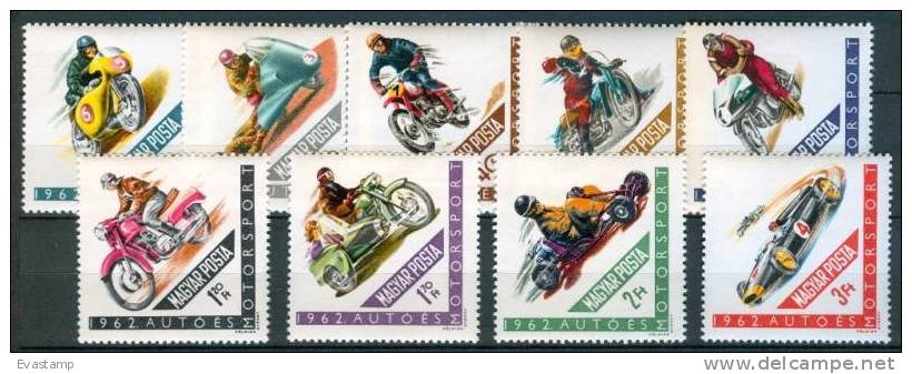 HUNGARY - 1962. Car And Motor Race MNH! - Nuevos