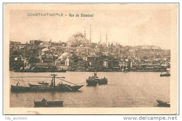 TURKEY TURQUIE CONSTANTINOPLE ISTANBUL VUE DE STAMBOUL -G - Turquia