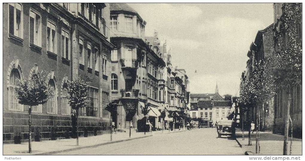 ALTE POSTKARTE ESCHWEILER ROSENALLEE MIT POSTAMT Post Ansichtskarte AK Cpa Postcard - Eschweiler