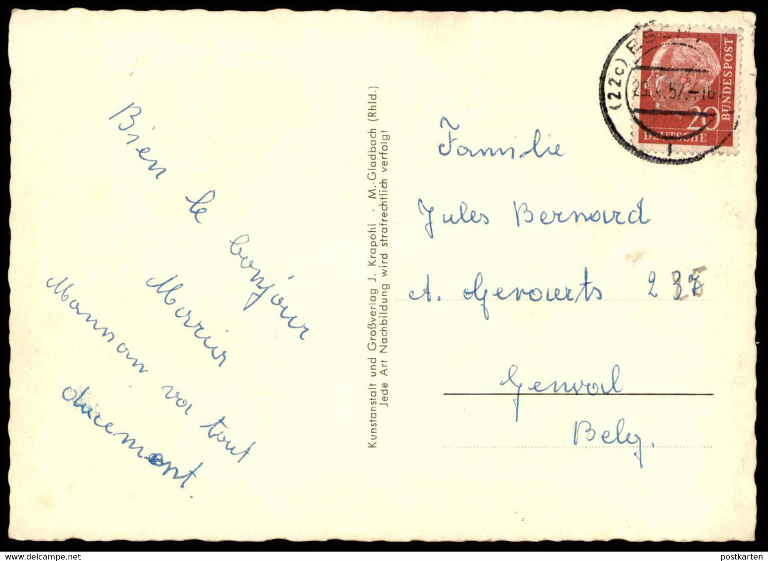 ALTE POSTKARTE ESCHWEILER ROSENALLEE MIT POSTAMT Post Ansichtskarte AK Cpa Postcard - Eschweiler