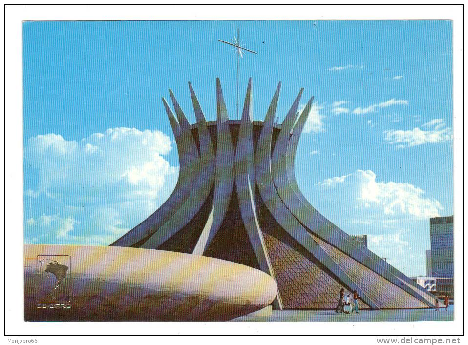 CPM Du Brésil   Brasilia   La Cathédrale - Brasilia