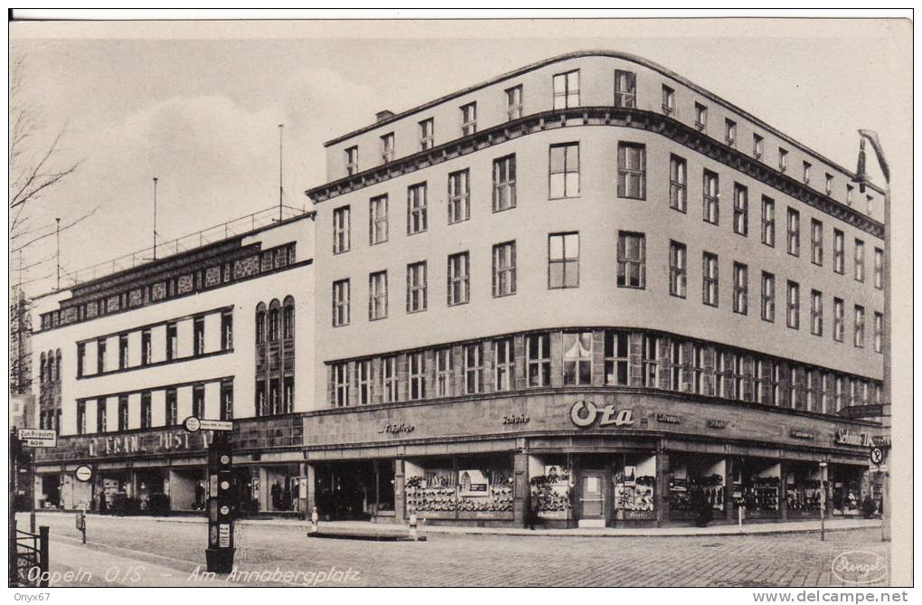 OPPELN (Polen-Pologne)  Am Annabergplatz - Schuhe OTA -  VOIR 2 SCANS - Polonia