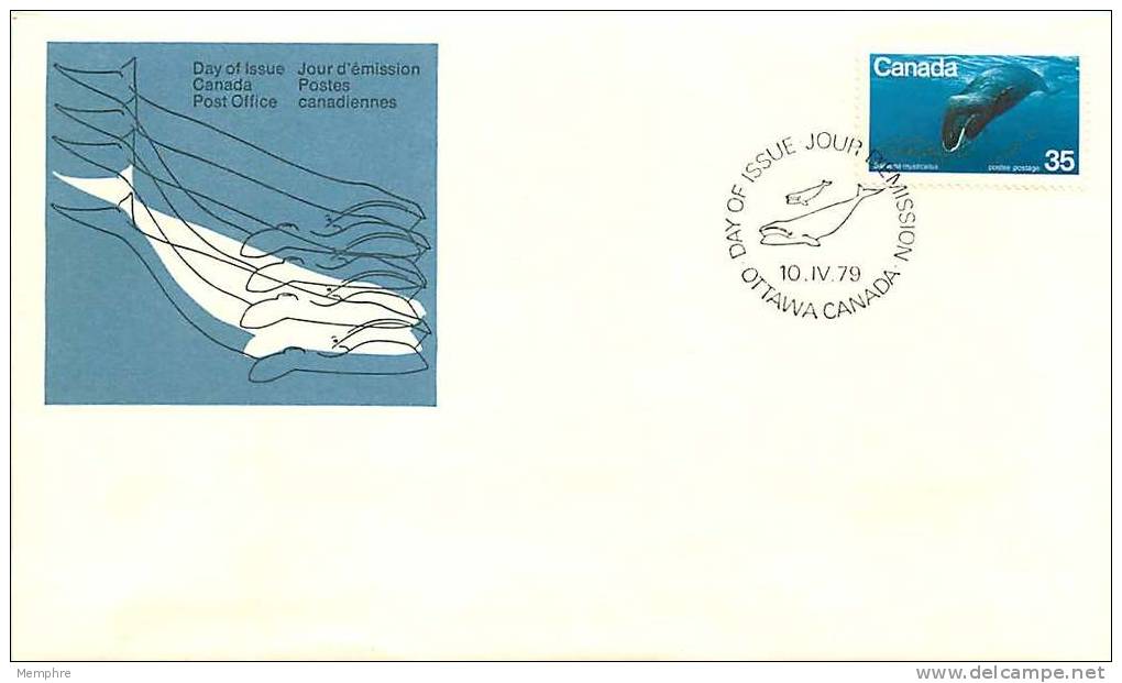 1979   Endangered Species   Bowhead Whale    Sc 814 - 1971-1980