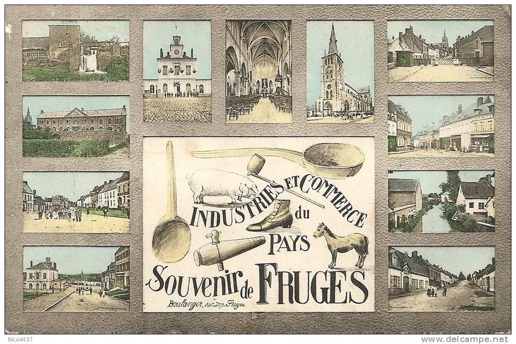 Cpa Fruges Souvenir - Fruges