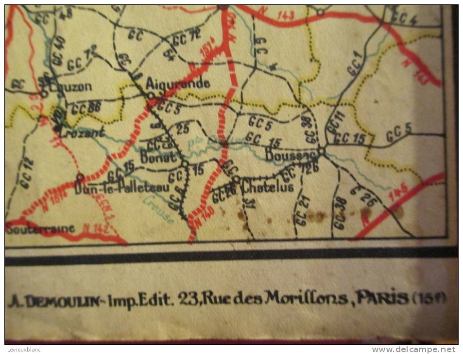 Automobile Club Ouest/Les routes de l´Ouest/Carand'ache/Luce/Courvoisier/SADAC/ DEMOULIN/1932   PGC5