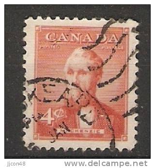 Canada  1952  Prime Ministers: A. Mackenzie  (o) - Oblitérés
